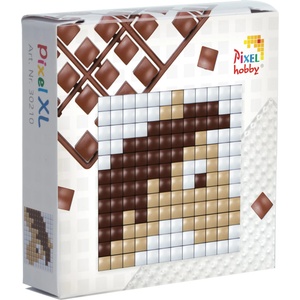 Pixelhobby Стартов креативен комплект с пиксели XL, Pixelhobby - Конче (30210-Horse)