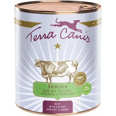 Terra Canis Senior Beef with celery apricots & herbs 800 g