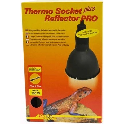 Lucky Reptile Thermo Socket plus Reflector velký s konektorem 25x14 cm