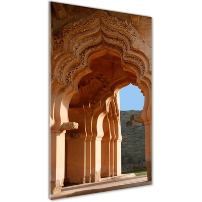 Vertikálny foto obraz sklenený Lotus Mahal Hampi 50x100 cm