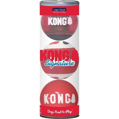 Kong Signature míč 8,3 cm 3 ks
