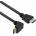ACT Кабел ACT AK3676, от HDMI(м) към HDMI(м), 1m, черен, 4K@60Hz, ъглов (AK3676)