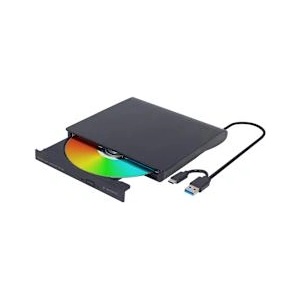 Gembird External Optical DVD Drive USB 3.1/Type-C
