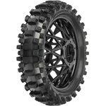 Pro-Line колело с гума Dunlop Geomax MX33 V2 Bead CR4 заден, диск черен: PM-MX
