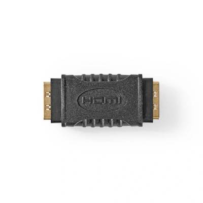 Nedis Hdmi удължител за hdmi кабели, позлатен (cvgb34900bk)