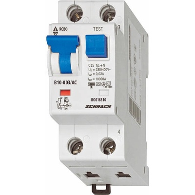 Schrack B10A 30 mA, AC BO618510
