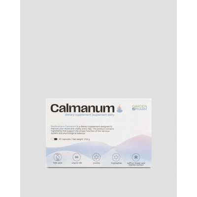GardenPharm pro podporu dobré nálady, pohody a nervového systému Calmanum 30 kapslí