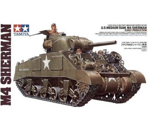Tamiya M4 Sherman Early Version 1:35