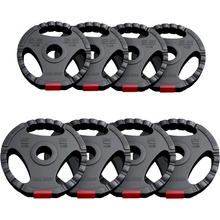 Gorilla Sports olympijský poplastovaný cementový kotúč (GRIP) 1,25kg - 15kg 50/51mm