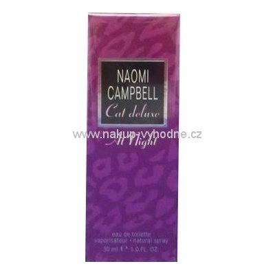 Naomi Campbell Cat Deluxe At Night toaletní voda dámská 30 ml