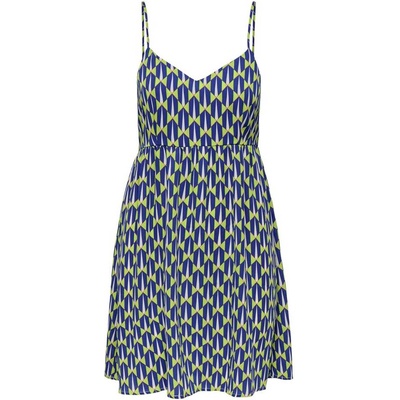 ONLY Рокля onlalma life poly strap dress aop