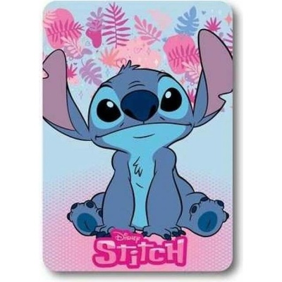 Mister License Dětská deka LILO A STITCH polar fleece růžovo modrá