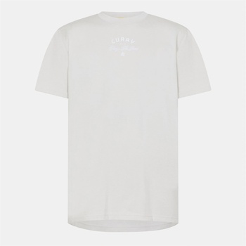 Under Armour Тениска Under Armour Men's Curry Signature Short-Sleeve Performance T-Shirt - White