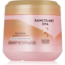 Sanctuary Spa Lily & Rose hluboce hydratační tělové máslo 300 ml