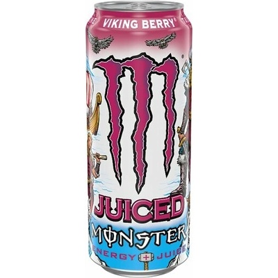 Monster Energy Juiced Viking Berry sýtený energetický nápoj 500 ml