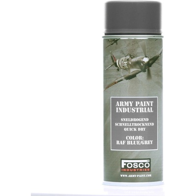 FOSCO Farba ARMY maskovacia v spreji 400 ml RAF MODRÁ/SIVÁ