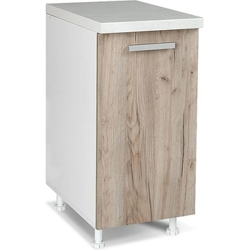 Matis Кухненски шкаф долен с една врата in d40 k сив дъб