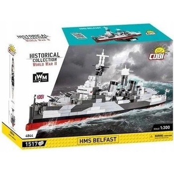 Cobi 4844 II WW HMS Belfast IWM, 1:300, 1515 k