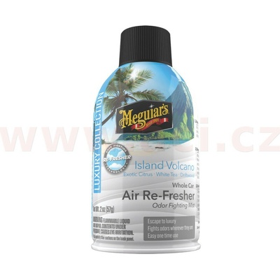 Meguiar's Whole Car Air-Refresher, Island Volcano pohlcovač pachů + osvěžovač vzduchu, vůně Island Volcano 57 g