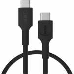 GREENCELL USB-C Cable 0.3m 100W Greencell PowerFlex Fast Charging PD Panther Black