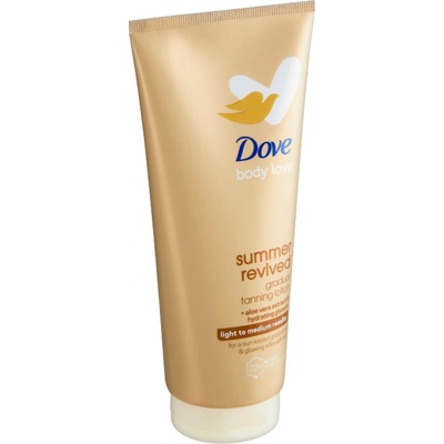 DOVE Derma Spa Summer Revived Tónovací tělové mléko, Fair to Medium 200 ml