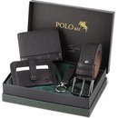 Polo Air Wallet Black Plain Standard Polo Air