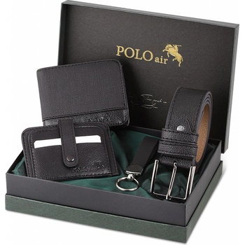 Polo Air Wallet Black Plain Standard Polo Air