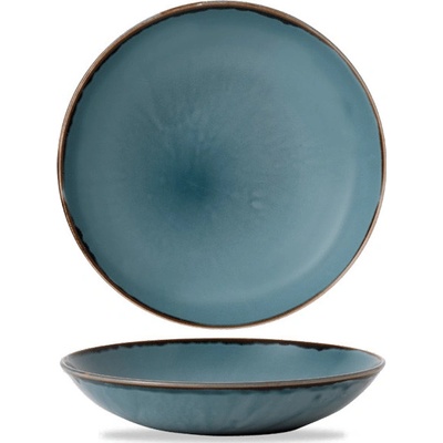 Dudson Mísa kulatá Harvest modrá hnědá 248 mm 1,1 l