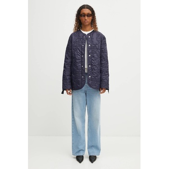 Fiorucci Яке Fiorucci Nylon Kissing Angels Quilted Liner в тъмносиньо преходен модел W02FPOJA442NY01BL05 (W02FPOJA442NY01BL05)