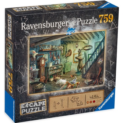 Ravensburger Пъзел-загадка Ravensburger от 759 части - Мрачно мазе (16435)