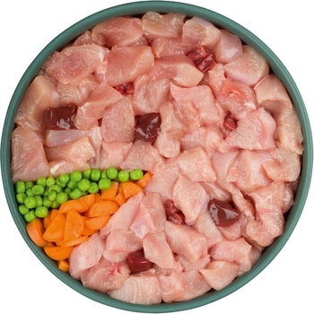 Purbello kuracím mrkvou a hráškom 400 g