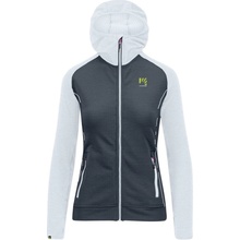 Karpos AMBRIZZOLA dámska FULL-ZIP mikina s kapucňou ombre blue/bright white