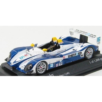 Minichamps Porsche Rs Spider N 16 Dyson Racing 12h Sebring 2007 Wallace Leitzinger Lally Bílá Modrá 1:43