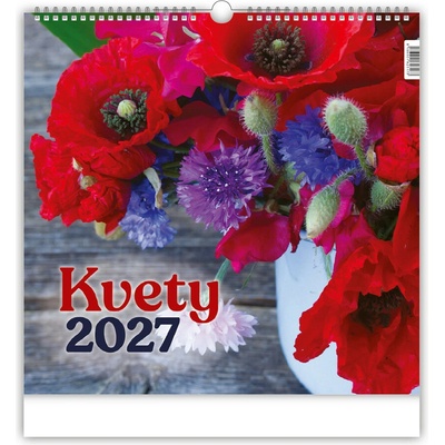 nástenný Kvety 2027
