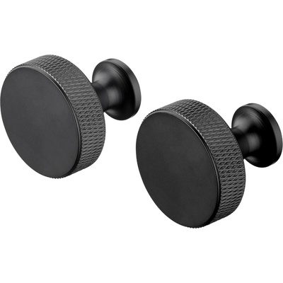 Blomus ROF set 2 kulatých háčků černý