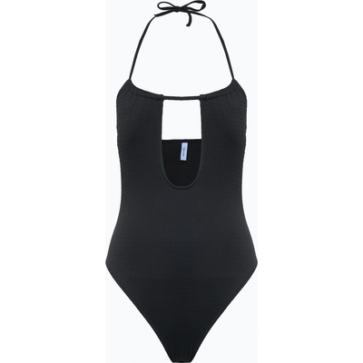 Calvin Klein Дамски бански костюм от една част Calvin Klein KW0KW02725 Plunge - RP black
