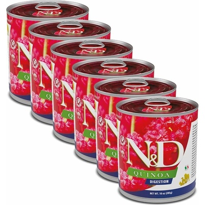 N&D dog Quinoa Mini Senior Lamb 6 x 140 g