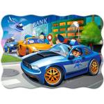 Castorland - Puzzle Police Chase 30 - 1 - 39 piese