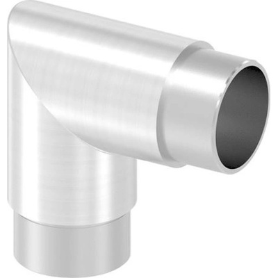 Feldmann Nerezová spojka madla zábradlia pr.42,4 mm 56170-320 lomená 90°, AISI 304 brus