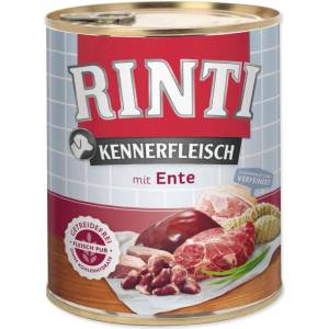 RINTI Консерва Rinti Kennerfleisch Adult патешко сърце 800g (394-91070)