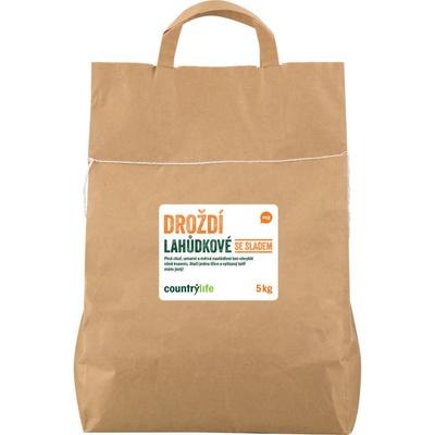 Country Life Droždí lahůdkové se sladem 5000 g