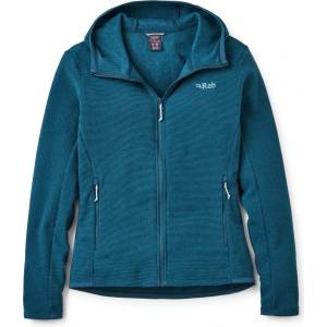 Rab Дамско поларено яке Rab Women's Stavel Hoody Fleece jacket - Tempest Blue - размер 38 (EU) (105-6215-0312)