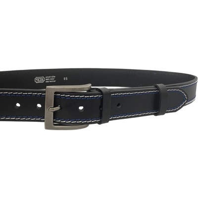 Penny Belts kožený opasek 501-2-B-M-60 černý
