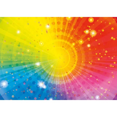 Yazz - Puzzle Abstract Rainbow - 1 000 piese
