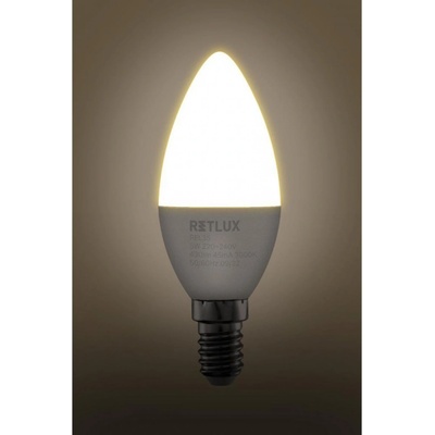 Retlux REL 35 LED C37 4x5W E14 teplá biela
