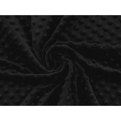 Premium minky černá (black) 380g