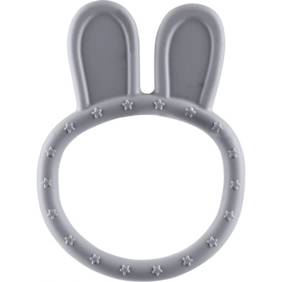Zopa silikon kousátko Rabbit Dove Grey