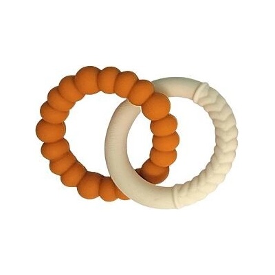 Jellystone Designs hryzátko Slnko béžová/oranžová