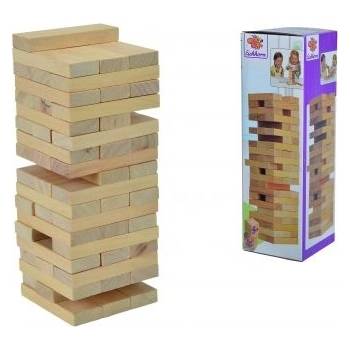 Simba Toys Eichhorn Дървена кула за балансиране Игра за сръчност 54 части (100002466)