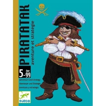 DJECO Djeco: Пирататак - Карти за пиратски битки - на унгарски език (DJ05113)